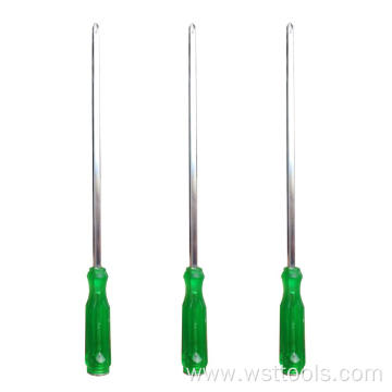 Long Blade Screwdriver with Slotted and Phillips Head